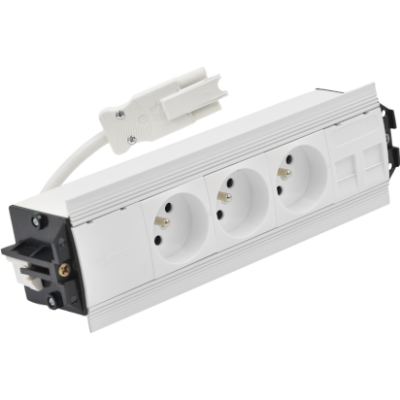 SIMON 480 TS48-510E300K0-33 Indesk 3 gn. typ E i płytka dla 2 złączy RJ45 keystone; złącze w układzi 48510E300K00000-33 KONTAKT (48510E300K00000-33)