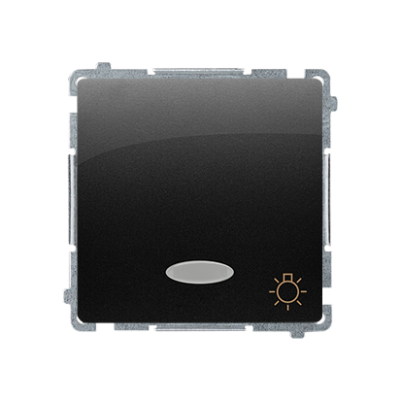 SIMON BASIC WMUL-081xxx-Y011 Przycisk światło z podświetleniem LED (moduł) 10AX, 250V~, szybkozłącza BMS1L.01/49 KONTAKT (BMS1L.01/49)