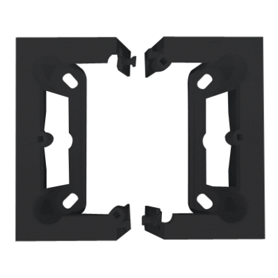 Simon 10 Puszka natynkowa pojedyncza składana. Głębokość 40 mm czarny CSC/49 KONTAKT (CSC/49)