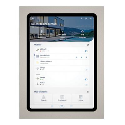 SIMON GO TBU-GFC2A8-111 Uchwyt ścienny zamknięty do tabletu Samsung Galaxy Tab A8 10,5”; Biały mat GFC2A8/111 KONTAKT (GFC2A8/111)