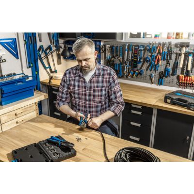 Szczypce automatyczne do ściągania izolacji  od 0.05 do 10.0mm2 210mm HT1P182 Hoegert Technik (HT1P182)