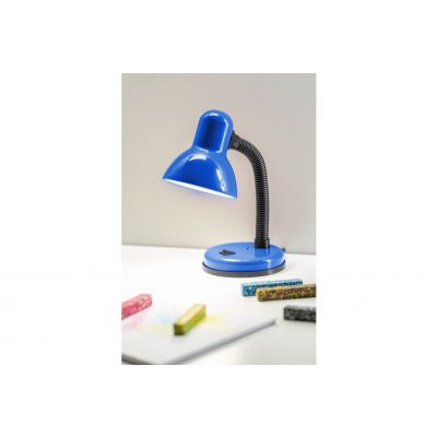 Lampka biurkowa RIO E27 max. 40W 220-240V niebieski GTV (LB-RIOE27-40)