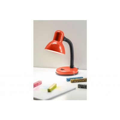 Lampka biurkowa RIO E27 max. 40W 220-240V czerwony GTV (LB-RIOE27-42)