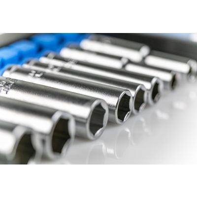 Zestaw nasadek długich 1/4'' 8 szt. HT1A886 HOEGERT (HT1A886)