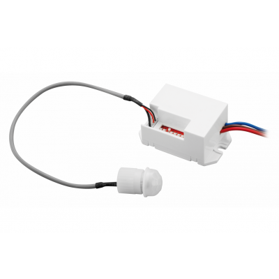 GTV CZUJNIK RUCHU CR-7, max. 800W, AC 220-240V, 50/60Hz, KĄT DZIAŁANIA 360*, ZASIĘG 6m ± 1,8- 2,5m, IP20, WSPÓŁPRACUJE Z LED, NATYNKOWY, BIAŁY CR-CR7000-00 (CR-CR7000-00)