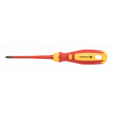 Wkrętak krzyżowy PH1 100mm 1000V stal CrMo HT1S965 Hoegert Technik (HT1S965)