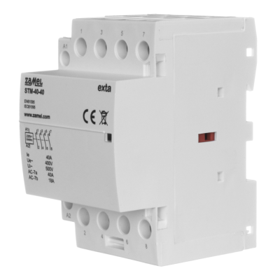 Stycznik modułowy instalacyjny 40A 4xNO 230V AC TYP: STM-40-40 (EXT10000296-WUN)