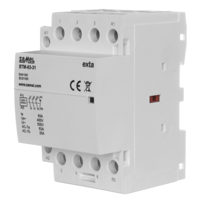 Stycznik modułowy instalacyjny 63A 3xNO+1xNC 230V AC TYP: STM-63-31 ZAMEL (EXT10000301-WUN)