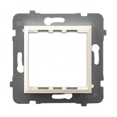 ARIA Adapter podtynkowy systemu OSPEL 45 - kolor ecru (AP45-1U/m/27)