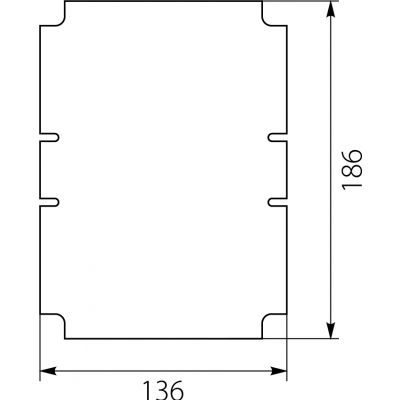 PM 3 płyta montażowa metal 33.30 OPATÓWEK (33.30)