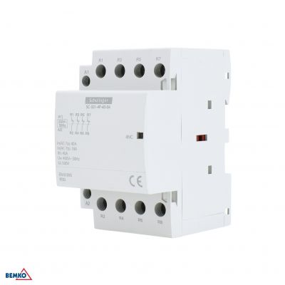 Stycznik modułowy SC301 4P 40A TYP 40 4Z SCHELINGER (A62-SC-301-4P-40-40)