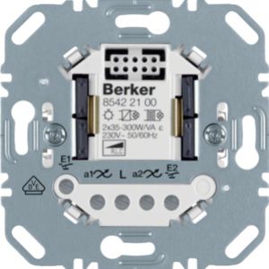BERKER one.platform Uniwersalny ściemniacz przyciskowy podwójnymechanizm 85422100 (85422100)