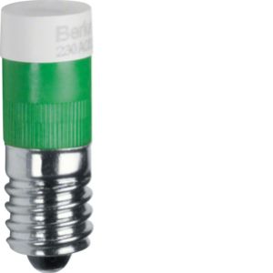 BERKER Żarówka LED E10, zielony 167803 (167803)