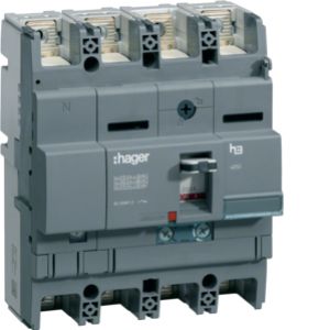 Wyłącznik mocy x250 4P N50% 40kA 100A TM HNB102H HAGER (HNB102H)