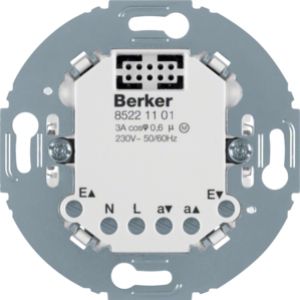 BERKER R.classic/1930/Glas Sterownik żaluzjowy komfort, mechanizm Berker.Net, zac. śrub. 85221101 HAGER (85221101)