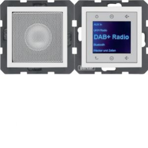 B.x Radio Touch DAB+ z głośnikiem biały połysk (29808989)