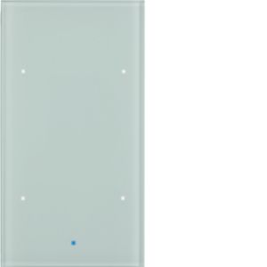 BERKER KNX TS Sensor dotykowy 2-krotny szkło białe 75142830 HAGER (75142830)