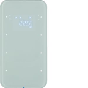 BERKER R.1 Sensor dotykowy potrójny z regulatorem temperatury szkło biały 75643060 HAGER (75643060)