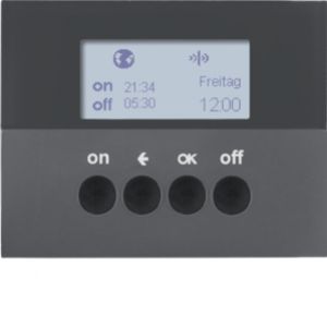 BERKER K.1 KNX RF quicklink łącznik czasowy, antracyt 85745275 (85745275)