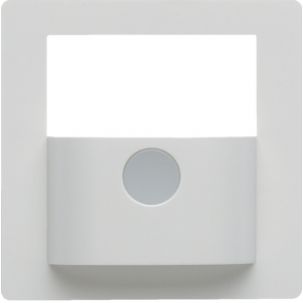 BERKER KNX e/s Q.x Płytka czołowa do modułu czujnika ruchu KNX biały aksamit 80960429 HAGER (80960429)