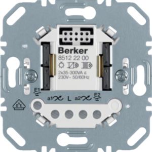 BERKER one.platform Elektroniczny sterownik załączający podwójna mechanizm 85122200 HAGER (85122200)