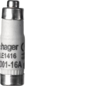 HAGER Wkładka bezpiecznikowa D01 gG 16A 400VAC LE1416 (LE1416)