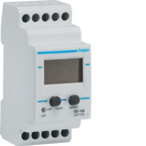Przekaźnik kontroli napięcia 1-fazowy, wyświetlacz LCD EU102 HAGER (EU102)
