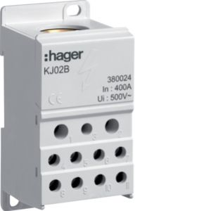 HAGER Blok rozdzielczy wieloodejściowy 400A KJ02B (KJ02B)