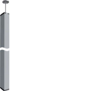 tehalit.DA200 Kolumna dwustronna DA200-80 z mechanizm rozporowym H=2,5-2,8m aluminium DAS2802500ELN HAGER (DAS2802500ELN)