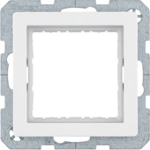 BERKER Q.x Zestaw adaptacyjny do modułów systo 45x45mm biały aksamit 14406089 HAGER (14406089)