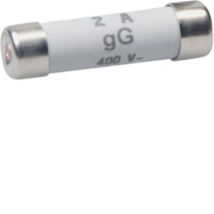 Wkładka bezpiecznikowa cylindryczna C8,5x32mm gG 2A 400VAC L8532C02 HAGER (L8532C02)