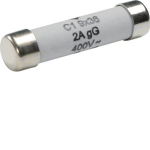Wkładka bezpiecznikowa cylindryczna C1 9x36mm gG 2A 400VAC L936C1-02 HAGER (L936C1-02)