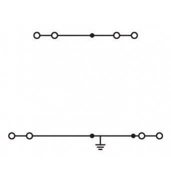 TOPJOBS złączka 2-piętrowa 2,5 mm2 szara (2002-2427)
