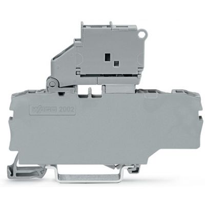 Złączka bezpiecznikowa G 5x20mm 3-przewodowa 2,5mm2 szara 2002-1711 /50szt./ WAGO (2002-1711)