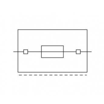 Złączka bezpiecznikowa G 5x20mm 3-przewodowa 2,5mm2 szara 2002-1711 /50szt./ WAGO (2002-1711)