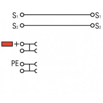 3-przewodowa złączka do elementów wykona (2000-5310/101-000)