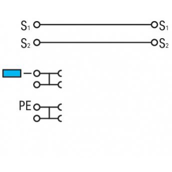3-przewodowa złączka do elementów wykona (2000-5310/102-000)