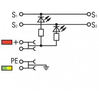 3-przewodowa złączka do elementów wykona (2000-5317/1101-951)