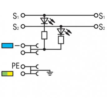3-przewodowa złączka do elementów wykona (2000-5317/1102-950)