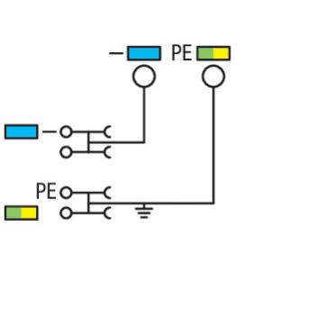 Złączka zasilająca 3-przewodowoa do elementów wykonawczych 2000-5357/102-000 WAGO (2000-5357/102-000)