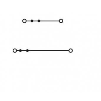 piętrowa złączka instalacyjna; L/L (2003-6642)