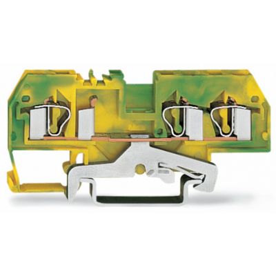 Złączka PE 3-przewodowa Ex 4mm2 żółto-zielona 281-687/999-950 /50szt./ WAGO (281-687/999-950)