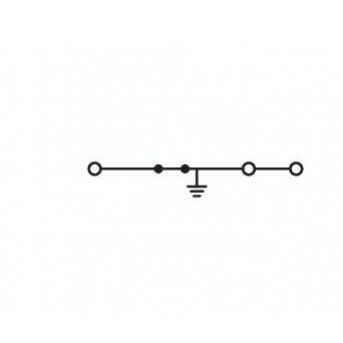 3-przewodowa złączka przelotowa (870-685)