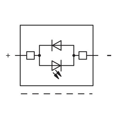 Moduł diodowy z LED DC 48V 280-801/281-421 WAGO (280-801/281-421)