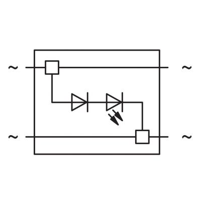 Moduł diodowy z LED 24V AC 280-803/281-415 /50szt./ WAGO (280-803/281-415)