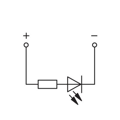 Złączka bazowa X-COM 1-przewodowa / 1-pinowa z LED szara 769-239/281-434 /100szt./ WAGO (769-239/281-434)