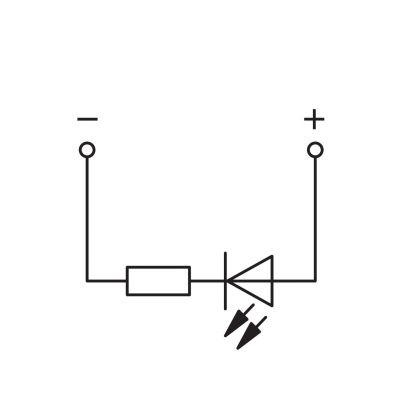 X-COM złączka bazowa 1-przewodowa/1-pinowa z LED szara (769-219/281-413)