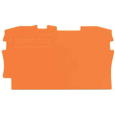 Ścianka końcowa pomarańczowa TOPJOBS 2002-1292 /25szt./ WAGO (2002-1292)