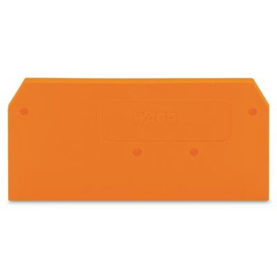 Ścianka końcowa pomarańczowa 281-329 /25szt./ WAGO (281-329)