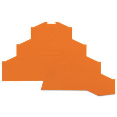 Ścianka końcowa pomarańczowa 281-366 /25szt./ WAGO (281-366)